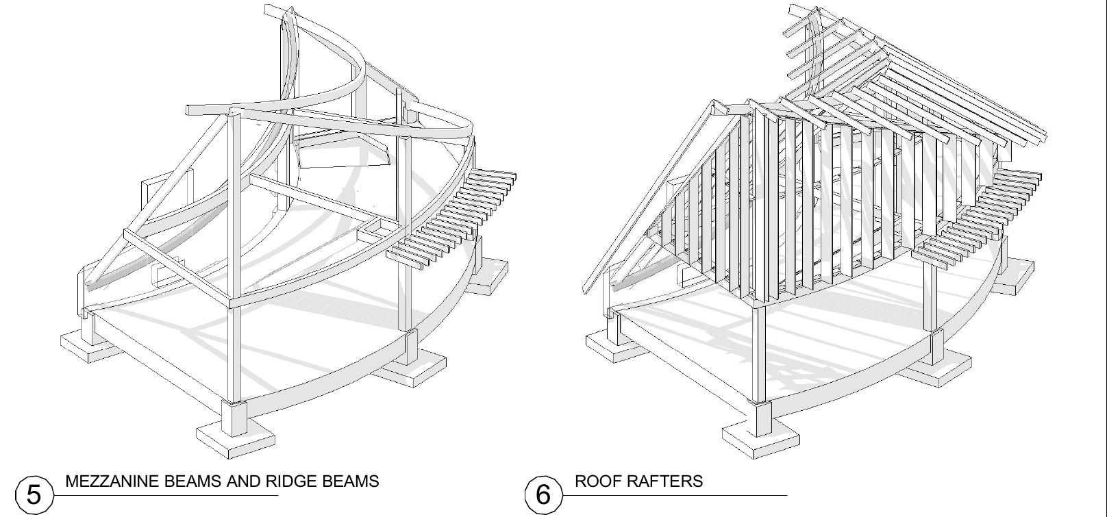 Skylight 1B: selected original drawing. 02. Floor & frame