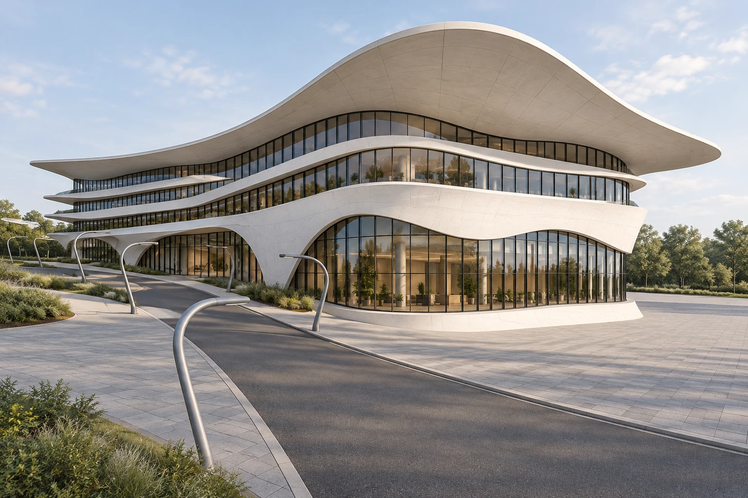 Hotel component, AI-assisted design visualization.