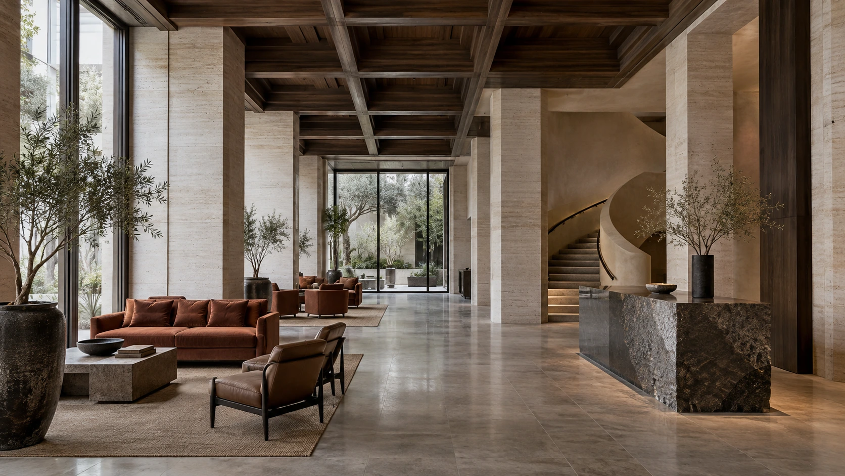 Stone Lobby