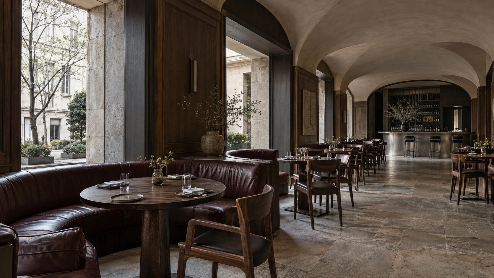 Vaulted Dining