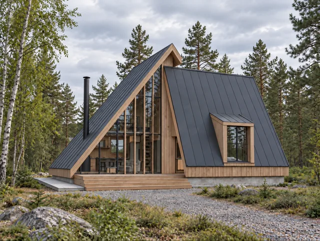 SHIFT Cabin, architectural visualization